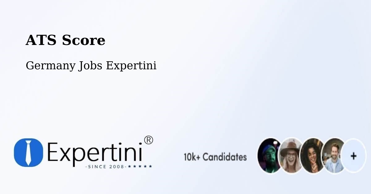 Resume ATS Score & Job Description Match Tool – Voerde - Germany Jobs Expertini