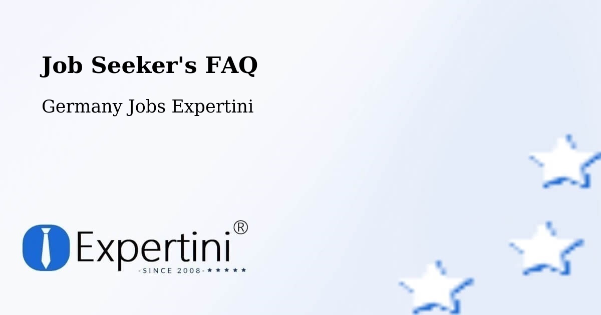 Job Seeker FAQ – Voerde - Germany Jobs Expertini