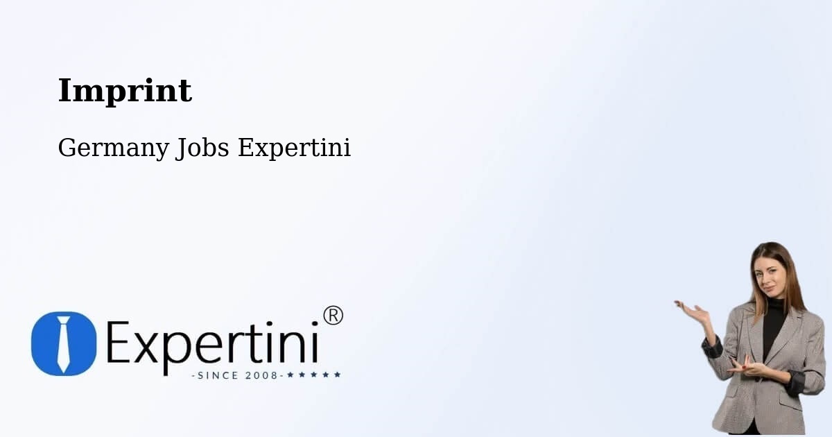 Imprint – Voerde - Germany Jobs Expertini