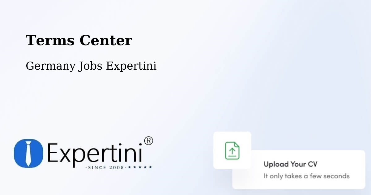 Terms of Service – Voerde - Germany Jobs Expertini
